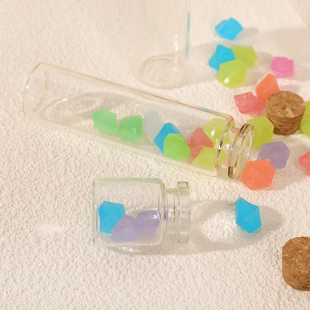 10Pcs Mini Clear Glass Bottles with Cork Stopper Wishing Drifting Bottles for Wedding Favors Party Decor DIY Craft Jars Vials glass bottles,mini glass bottles
