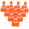 50/30/10Pcs Mini Traffic Cones Road Street Signs Children's Mini Toys Traffic Barricade Children's Mini Toys Construction 5