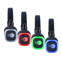 Rechargeable Silent Disco LED Wireless Headphones(11pcs F39 +2 Tools) 4