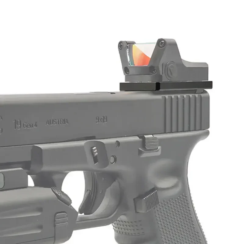 Glock Pistol Rear Sight Red Dot Mounting Plate Kits Fit All Glock Pistol Models Except G21/G42/G43 Tactical Handgun Accessories