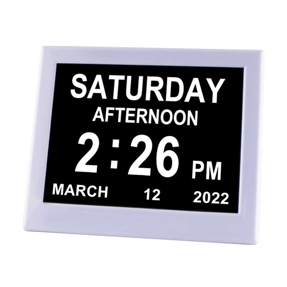 Digital Photo Frame Clock Calendar Electronic Digital Photo Frame