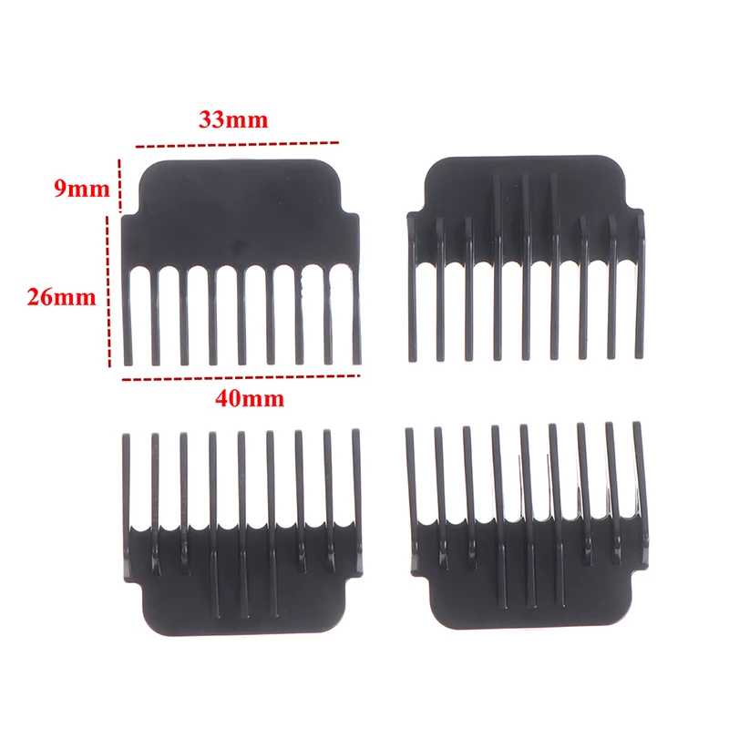 Description Picture 6 of item4 Pcs T9 Universal Hair Trimmer Clipper Limit Comb Guide Sets Limit Calipers Necessary Tool for Hair Cutting and Hairdressing
