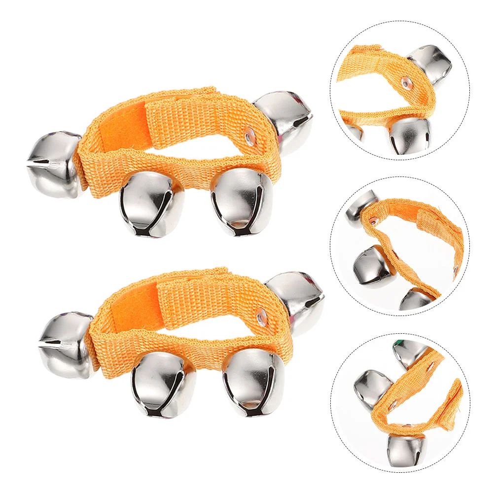 Children Wrist Bells Orff Rattle Children&rsquo;s Toys Cheering Props Multicolor Wristband