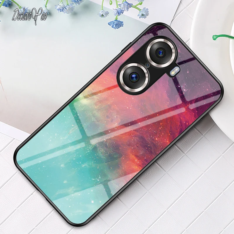 Custodia in vetro DECLAREYAO per Honor 30 50 60 Pro Plus, lussuosa custodia in vetro temperato a specchio per Honor View 30 Lite 40 50 S_voghion.com