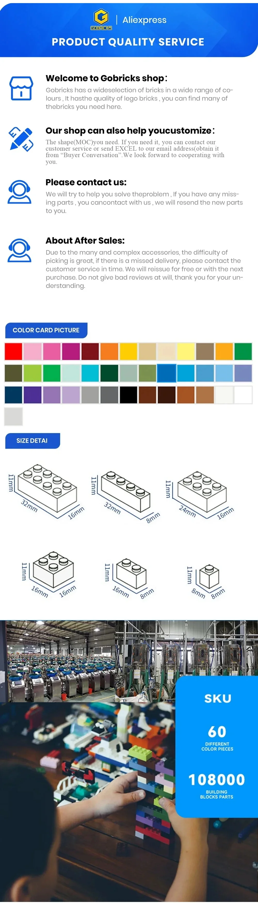 Gobricks 10 Stück Bausteine Teile MOC Fliesen 1 x 4 kompatibel 2431 Steine DIY Assmble Partikel Kind Puzzle Gehirn Spielzeug Geschenk 2025 – Detail 1