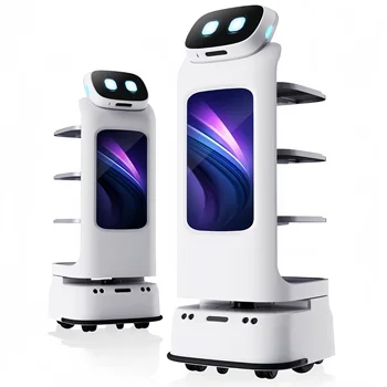 Robot di Consegna Personalizzato per Ristoranti, Hotel, Caffetterie - Robot Cameriere Intelligente per Servizio di Consegna Cibo