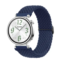 Braided Sport Bracelet Strap - 22mm watch band (Navy Blue)