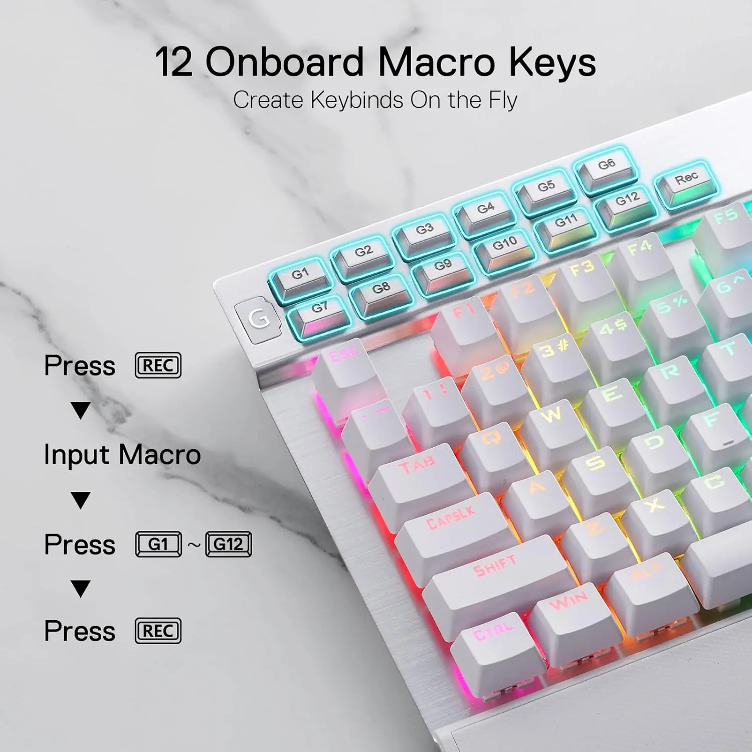Redragon K550 RGB Keyboard 4
