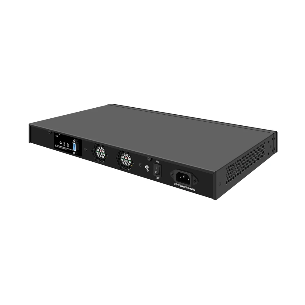 HUNSN 1U Firewall Hardware Network Security Appliance,pFSense,I3 3217U,RJ08,Untangle,Mikrotik,OPNsense,VPN,Router PC,6 LAN,VGA 4