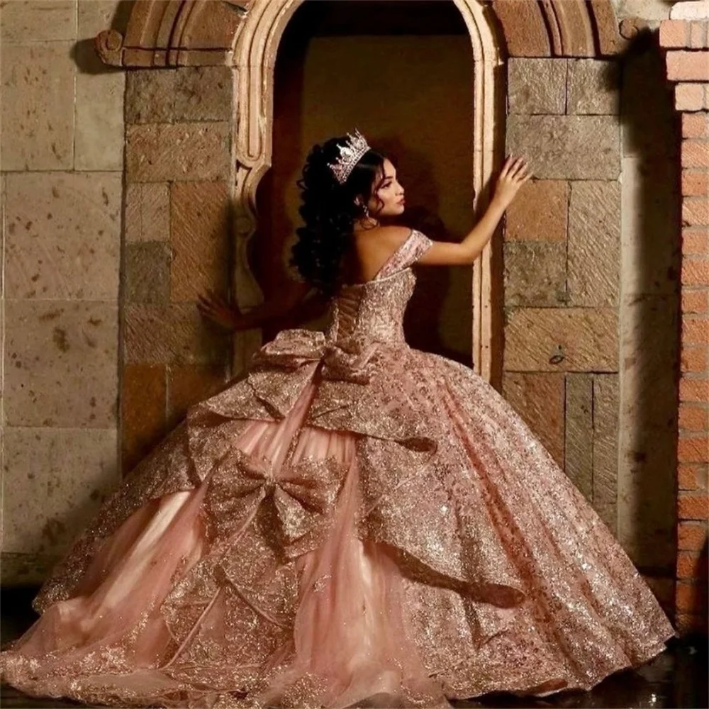 pink and gold princess dress Shop Mommy and Me Outfit, Princess Dress, 1st Birthday Dress, Pink and Gold Dress, Girl Tutu Dress, Flower Girl Dress, Photoshoot Dress, Matching - main image 1