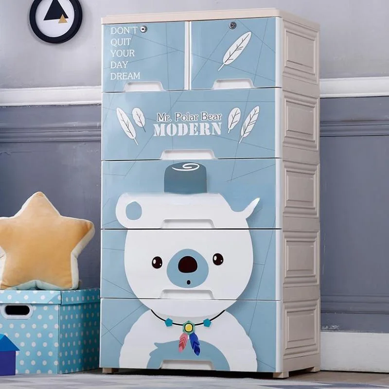 

Drawer Storage Cabinet Children's Room Wardrobe Locker Baby Clothes Storage Box Toy Chest Of Drawers