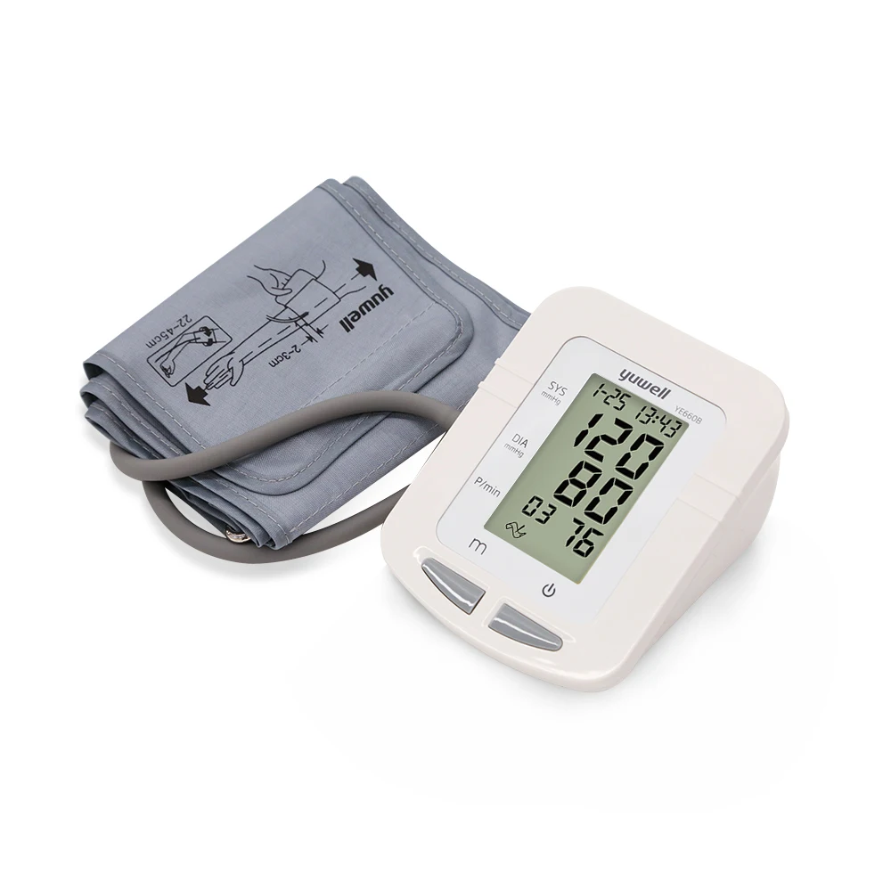 YUWELL YE660B Blood pressure monitors digital Blood pressure meter Tensiometer Digital arm tensiometers Tonometer 3