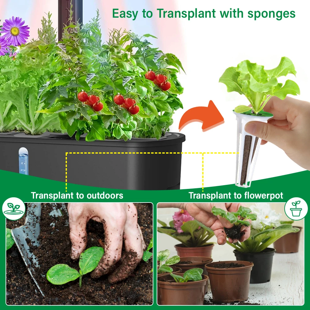 Indoor Hydroponic Growing Soil Cotton Hydroponics Solid AB Fertiliser Set Agricu