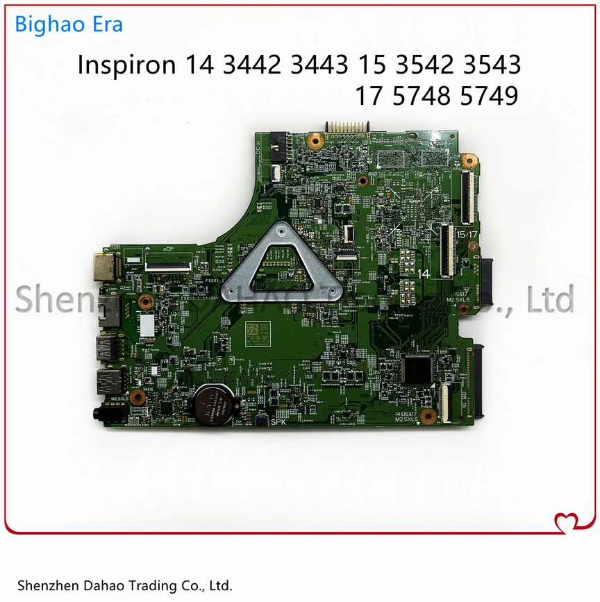 Laptop Motherboard 132691 Fx3mc para Dell Inspiron 15 3542 3543 17 5748 5749 com Intel i3 i5 i7 Cpu Ddr3 Cn: 0hrg70 06yprh - Imagem 3
