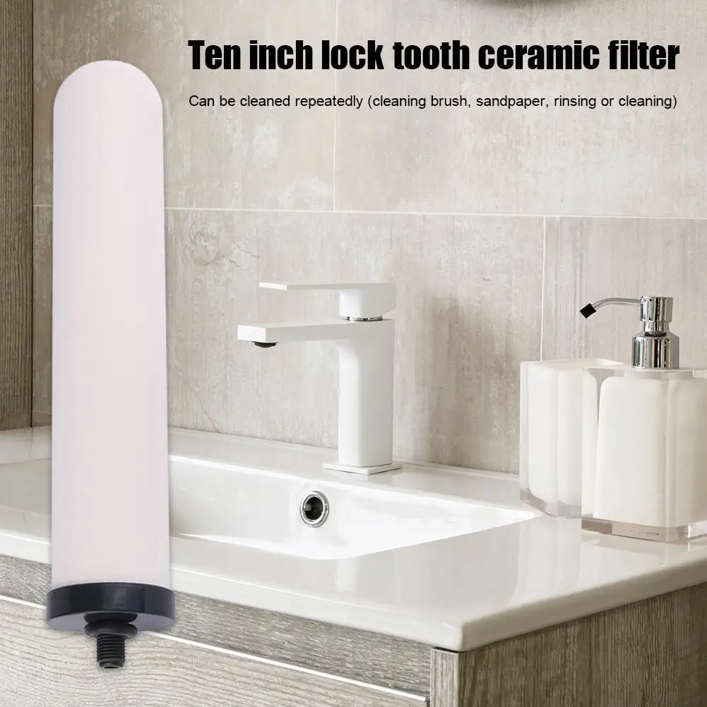 10 inch Gravity Purifier Cleaning Replacement Parts Ceramic Tap Water Filtros Filter Candle for Home Kitchen Water