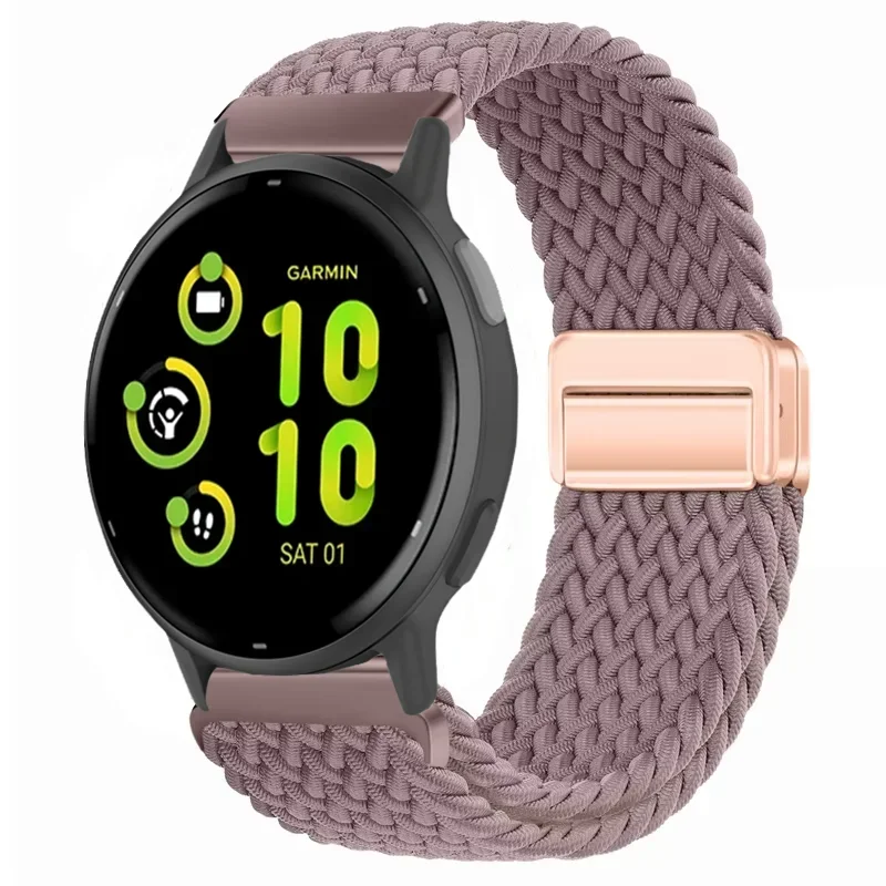Enhanced Nylon Strap with Adjustable Magnetic Wristband, Available in 20mm and 22mm Sizes