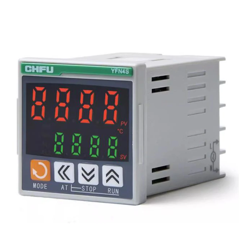 

PID Temperature controller 48*48mm 0.5 precision CHFU Thermocouple E/K/J/L/T/R/S/PT100/Cu50 type sensor Relay SSR output RS485