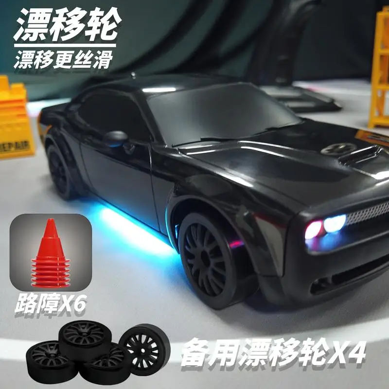 FAYEE professional remote control car Dodge Hellcat four-wheel drive drift sports car 1:20 gyroscope car toy Christmas gift 3