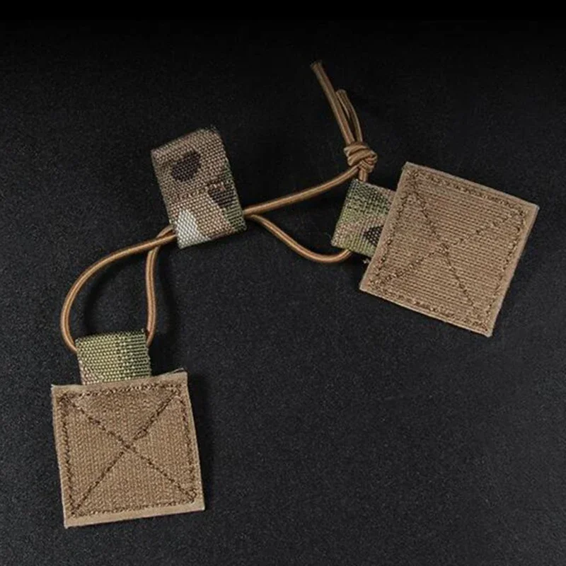 Tactical Elastic Straps Magazine Fastener for D3CRM Chest Rig Hook and Loop Radio Retention Bungee Fixed Buckle Vest Accessories tactical vest accessories