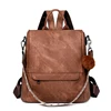 Women Backpack Purse PU Leather Anti-theft Casual Shoulder Bag Fashion Ladies Satchel Bags 1