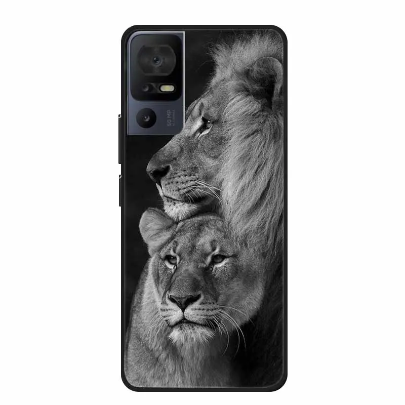 Animal-Themed Soft Silicone TPU Phone Case with Shockproof Protection