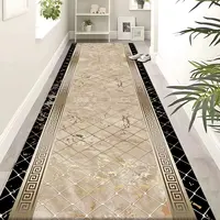 Modern Luxury Aisle Walkway Carpet Hallway Passageway Decor Area Rug Corridor Long Runner Doorway Floor Mat Non-slip tapis salon 1