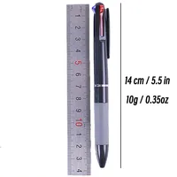 3 в 1, красный/черный/синий цвет чернил, 0,7 мм, студенческие шариковые ручки, шариковые ручки, канцелярские принадлежности, изысканные школьные принадлежности, карандаши для офиса — изображение 2