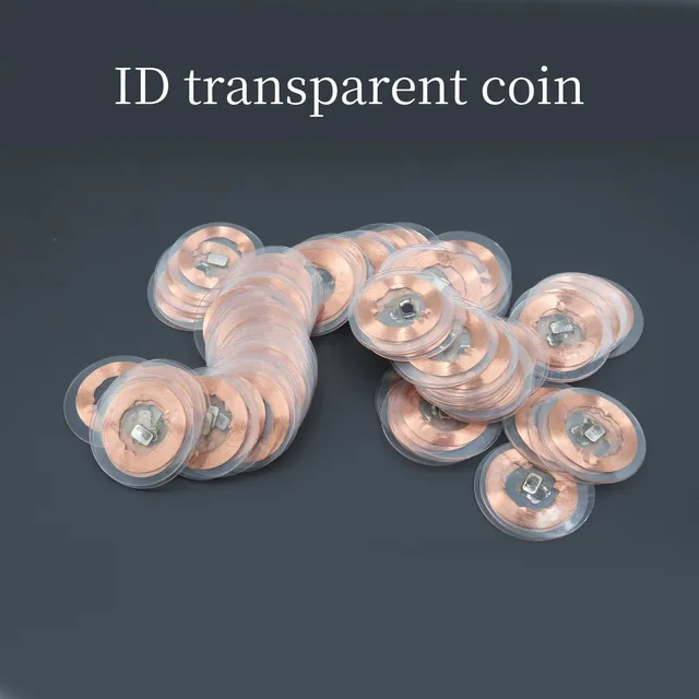 T5577 Rewritable Smart Chip Tag 125khz Cloning Badge Rfid Copy Token Id Card Em4305 Proximity Key 25MM Coin Card 3