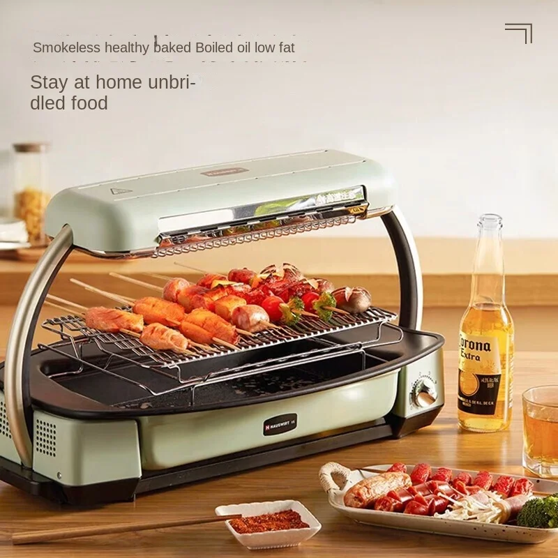 Smokeless Electric Grill with Interchangeable Griddle Surface - Nonstick  Multipurpose Indoor BBQ & Surface Grill As Seen on TV - AliExpress