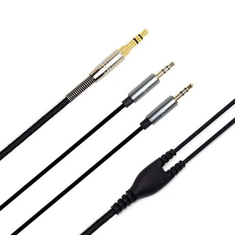 Cable for sol Republic Master Tracks HD V8 V10 V12 X3 3.5mm to 2.5mm Audio Wire with mic for iPhone Mi Headphone