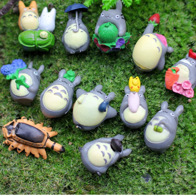 Anime Series Mini Figure Statues - Cute PVC Toy Ornaments and Collectible Gifts