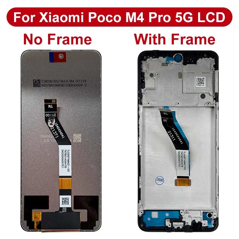 RongZy Kompatibel Mit Xiaomi Poco M4 Pro 4G MZB0B5VIN Ersatz
