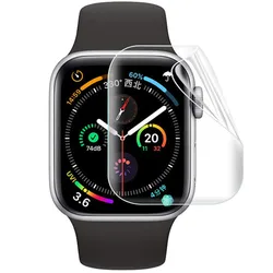 Clear Full Protective Screen Film for Apple Watch - Durable and Scratch - Resistant (2Pcs)