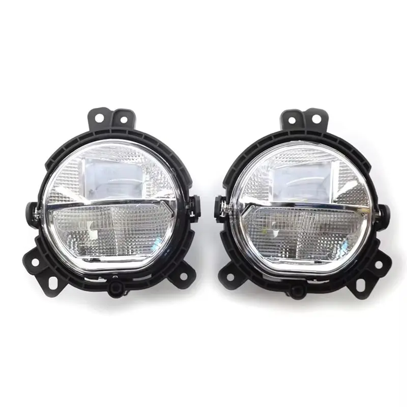 QQ-Car LED 프론트 범퍼 안개등 라이트 BMW 미니 컨트리맨 F60 2016-2021용