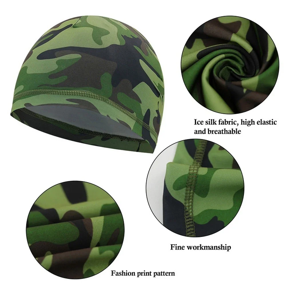 1Pcs Skull Cap Helmet Liner Running Beanie - Ultimate Thermal Retention and Performance Moisture Wicking. Fits Under Helmets 4