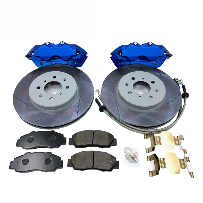 4X100 BBK 4 Pot MXLSPOON High Performance Racing Brake Calipers Kits for City GM6 Fit GK5 GE8 GR9 FK7 FC1 FL1 DC2 Civic
