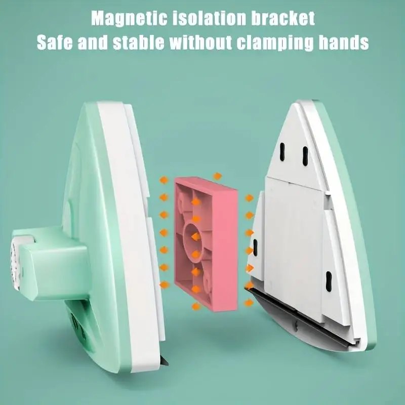 Double-Sided Window Cleaner Tools Magnetic Window Wiper Home Glass Double Side Brush Cleaning Brush Cleaning Tools window cleaning brush window cleaner
