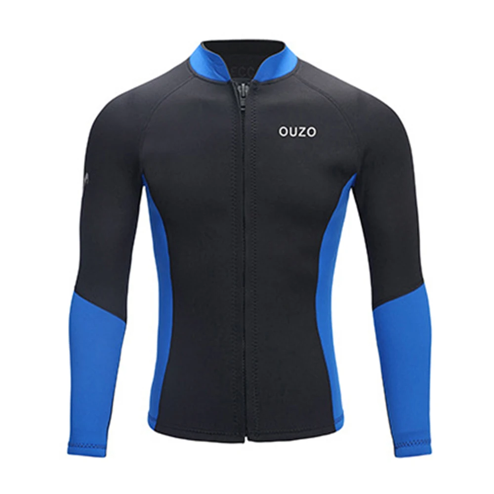 Muta Uomo Maniche Lunghe 1,5mm Con Cappuccio - Per Surf, Snorkeling, Nuoto