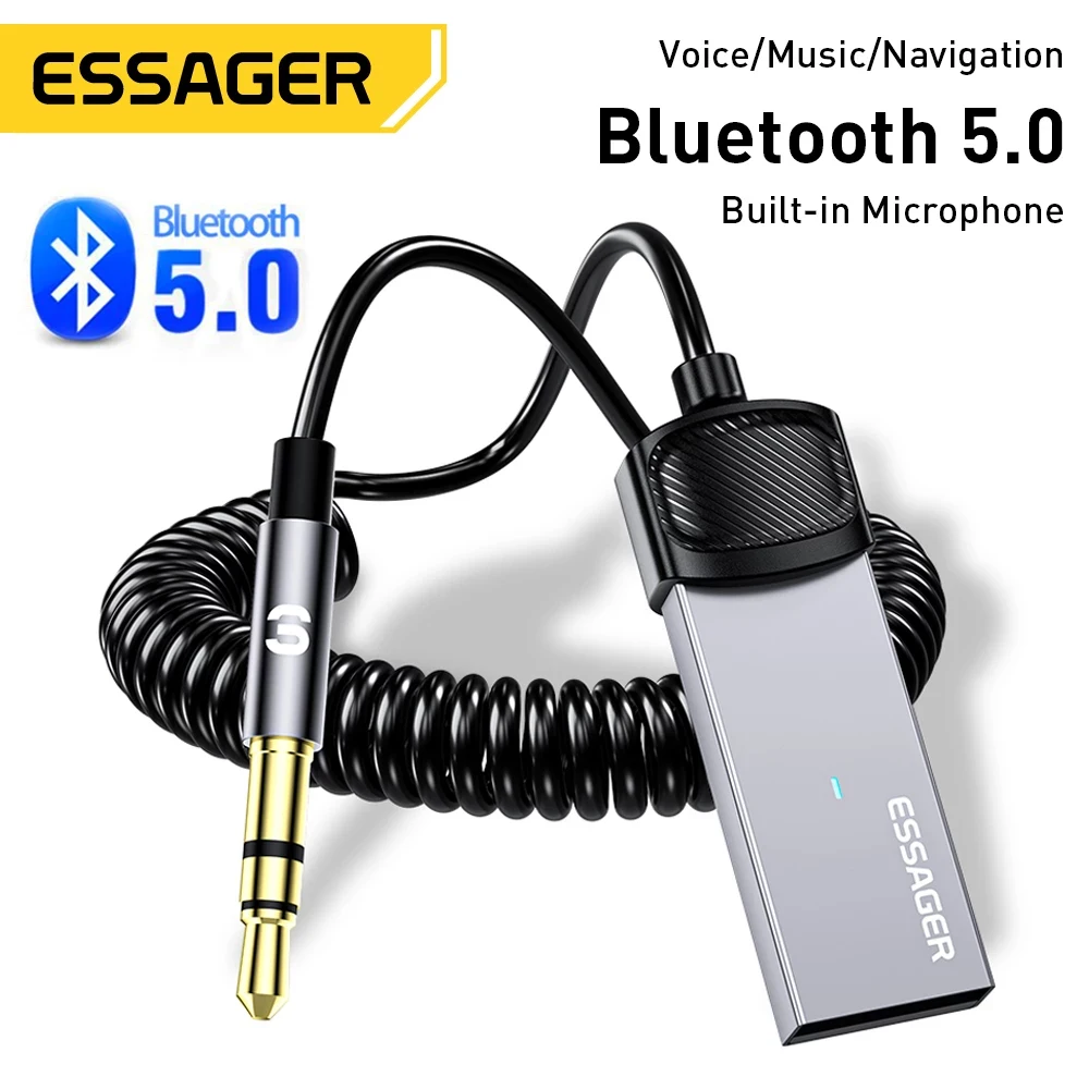 Toocki aux Bluetooth Auto adapter Dongle Kabel für Auto Tablet