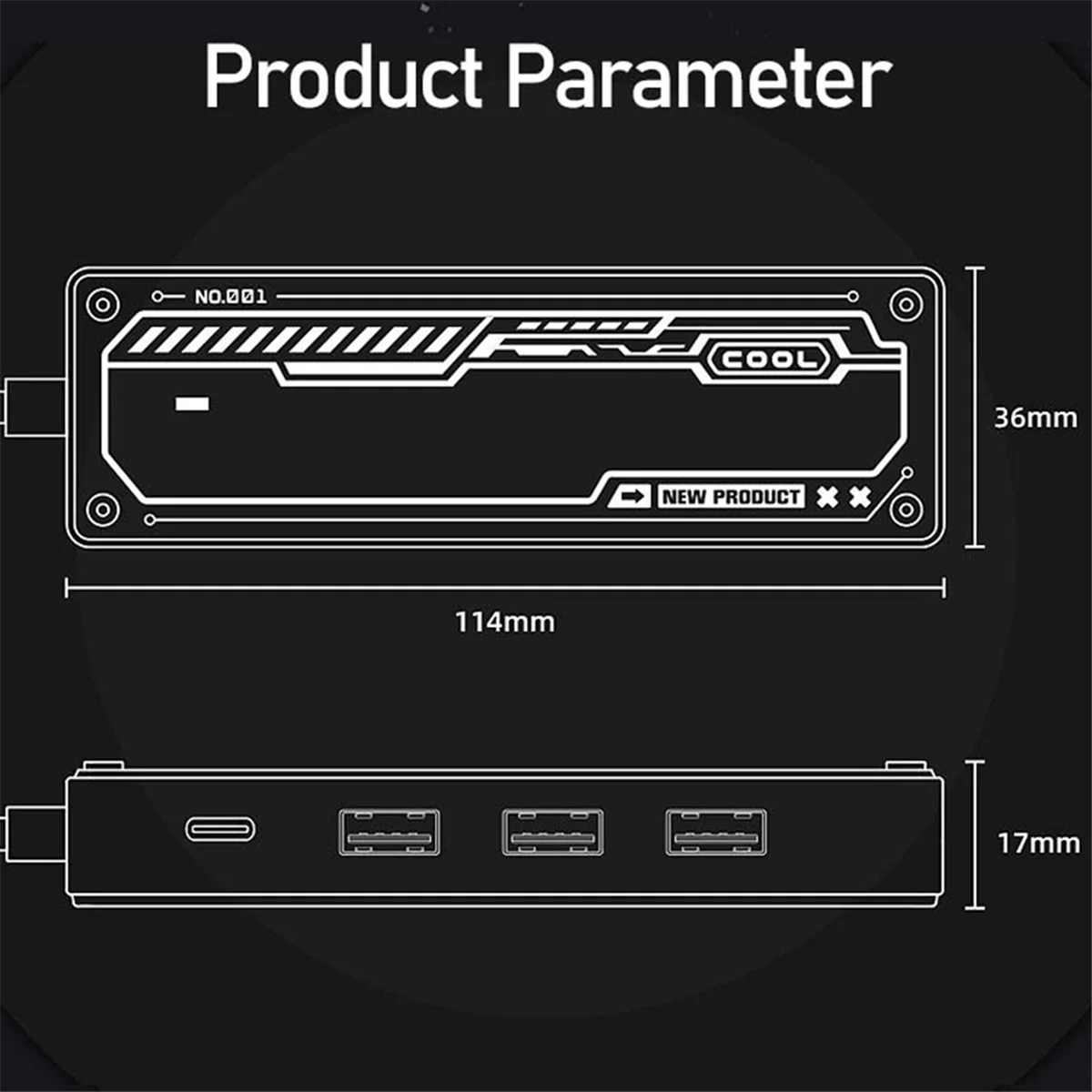 

Док-станция 5 в 1 с USB 3,0 и USB