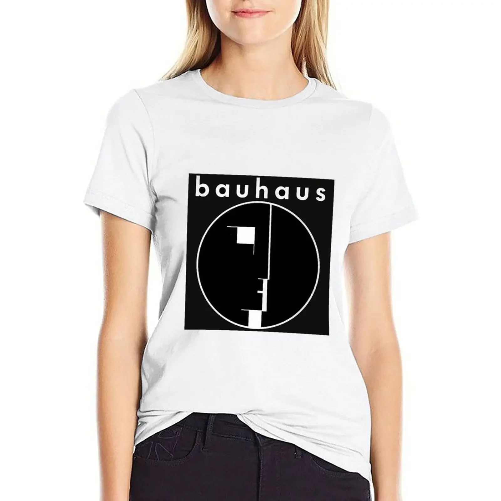 

bauhaus band T-shirt female summer tops plus size tops Woman clothes