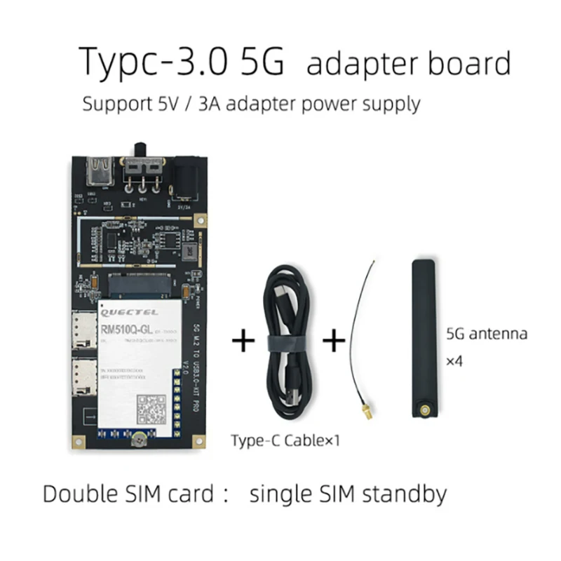5G cpeカードQUECTEL RM500Q-GL M.2拡張カード Quectel RM500Q-GL RM500Q 5G 5G module development board M.2