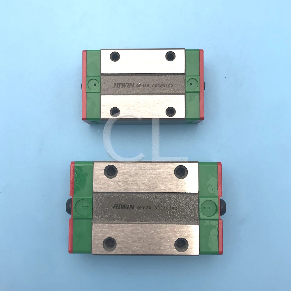 

1pcs HIWIN Linear Guide Slider block QEH15CA QEH20CA QEH25CA for large format printer Linear Rail CNC printer Parts