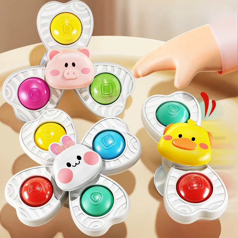 Montessori Baby Spin Toy 3