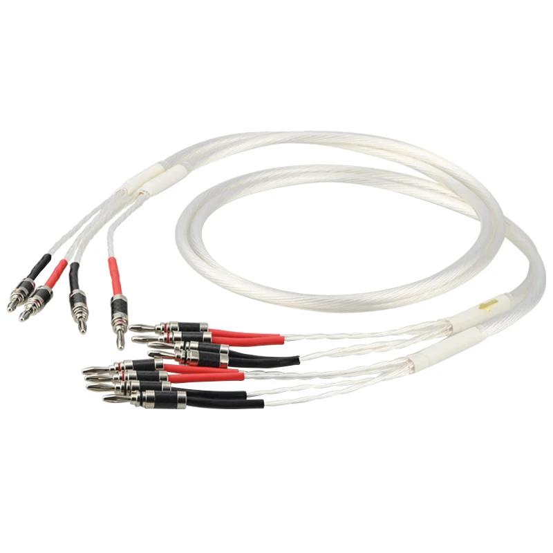   5NOCC ǹ  Ŀ ̺, ٳ ÷ 2-4 Biwire HiFi   Ŀ ̾