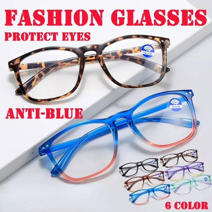 

WHOLESALE Blue Light Blocking Glasses Myopia Glasses Frame Flat Mirror Male Female Computer Glasses Reading Glasses