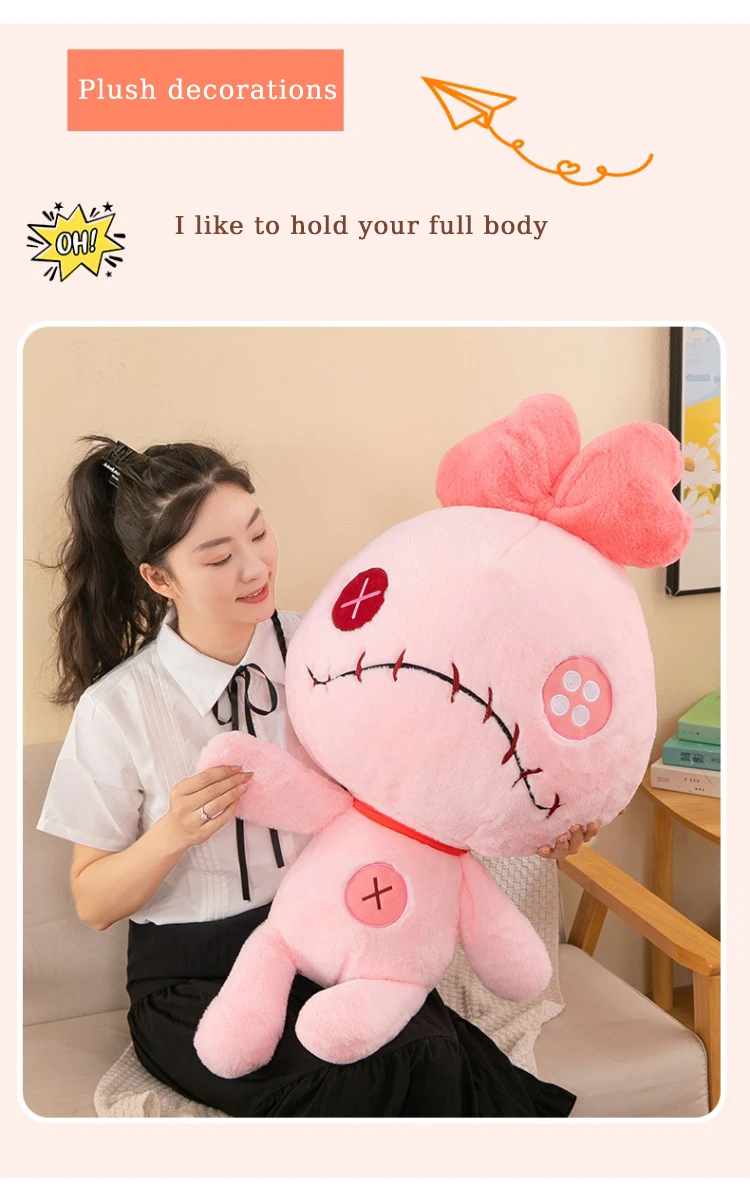 スクランプ　Scrump　ぬいぐるみ　特大　リロ＆スティッチ　くったり　くたくた Amazon.co.jp: Kidrobot ディズニー リロ&スティッチ スティッチ