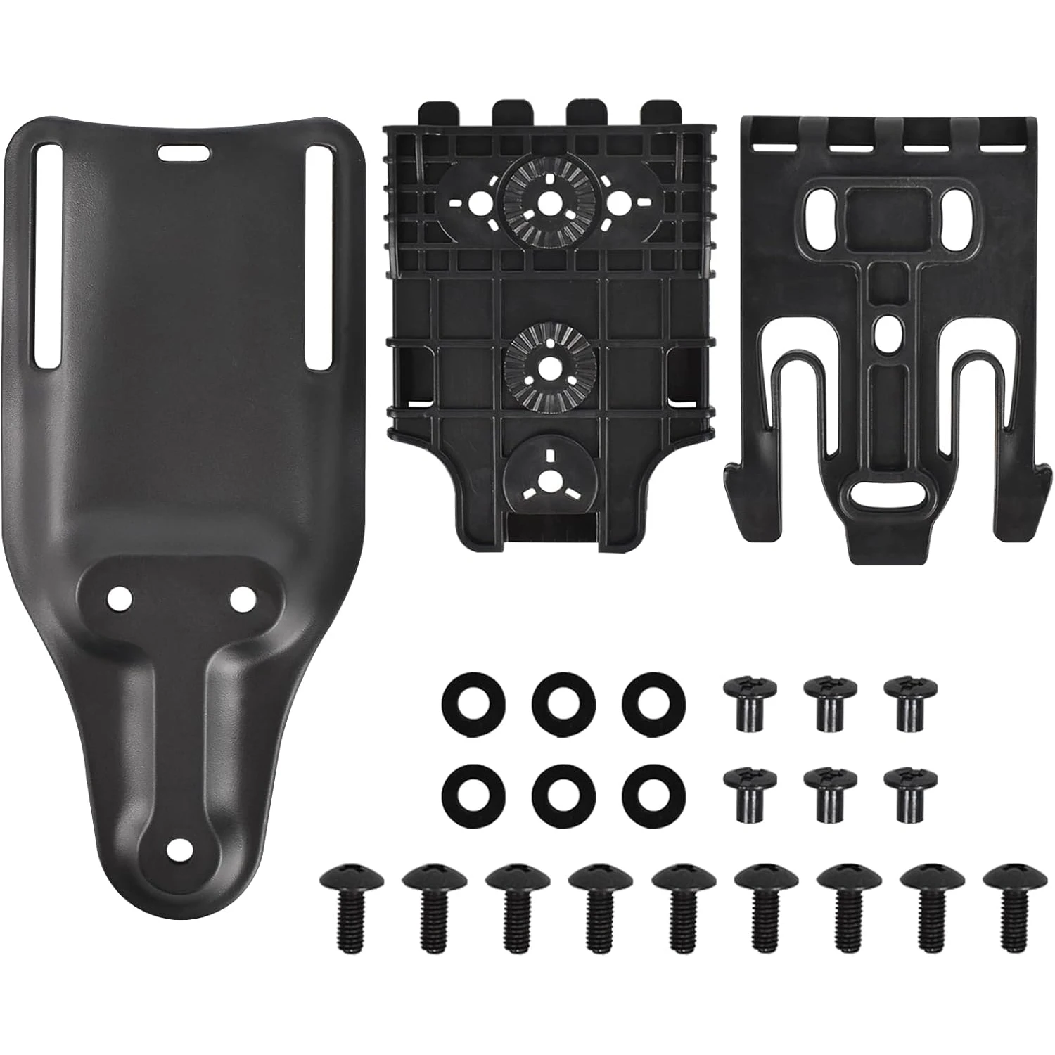 Pistol Holster Upgraded Low-ride Gun Holster Platform Tactical Quick Locking System for Universal Drop Leg Gun Hunting