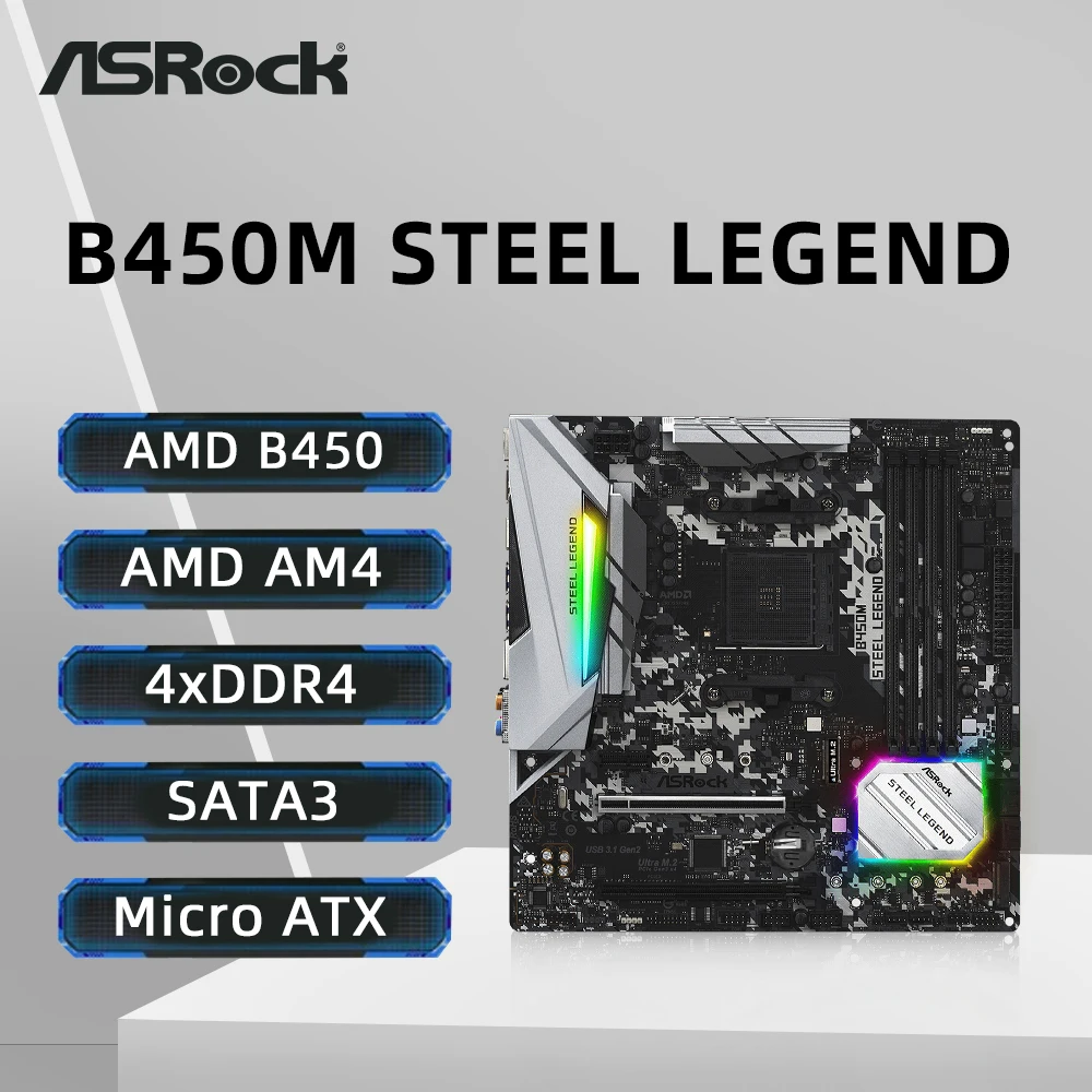 Ram Upgrade Asrock B450m Steel Legend Compatible Ram Asrock