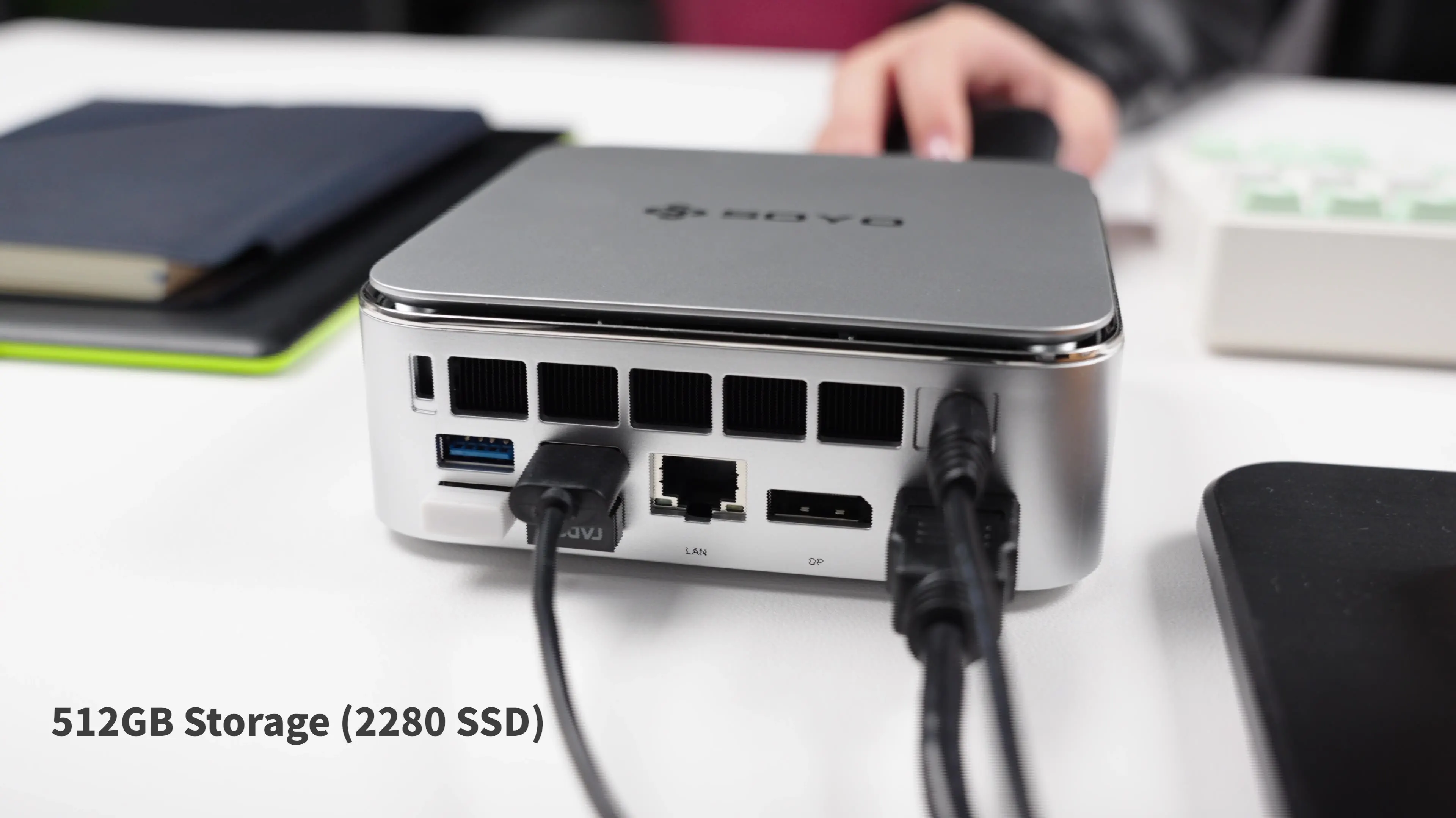 SOYO S4 Air Mini PC Gaming Computer AMD R7-6850U CPU 16GB DDR5